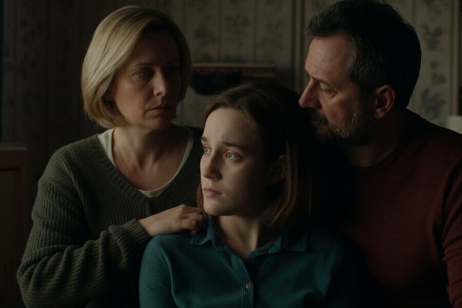 Picture-of-a-family-supporting-a-member-who-is-hurting-from-mental-health-and-questioning-if-they-need-inpatient-mental-health-treatment